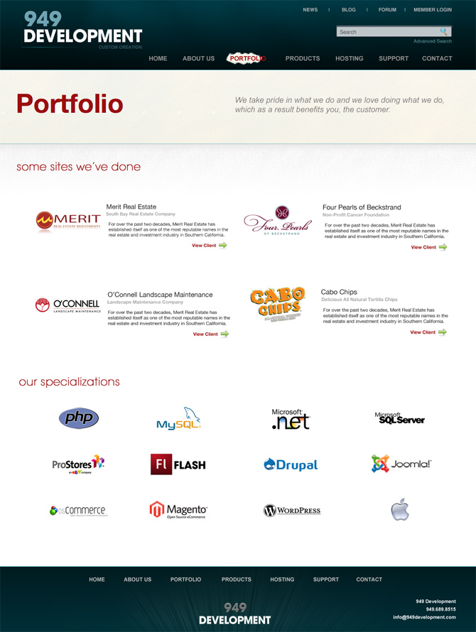 949 Development Portfolio